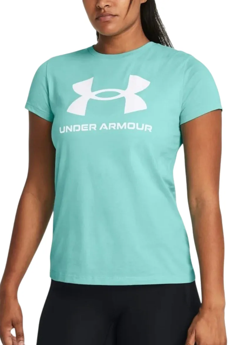 Μπλούζα Κοντομάνικη Under Armour Sportstyle Logo 1356305-482 Γυναικείο