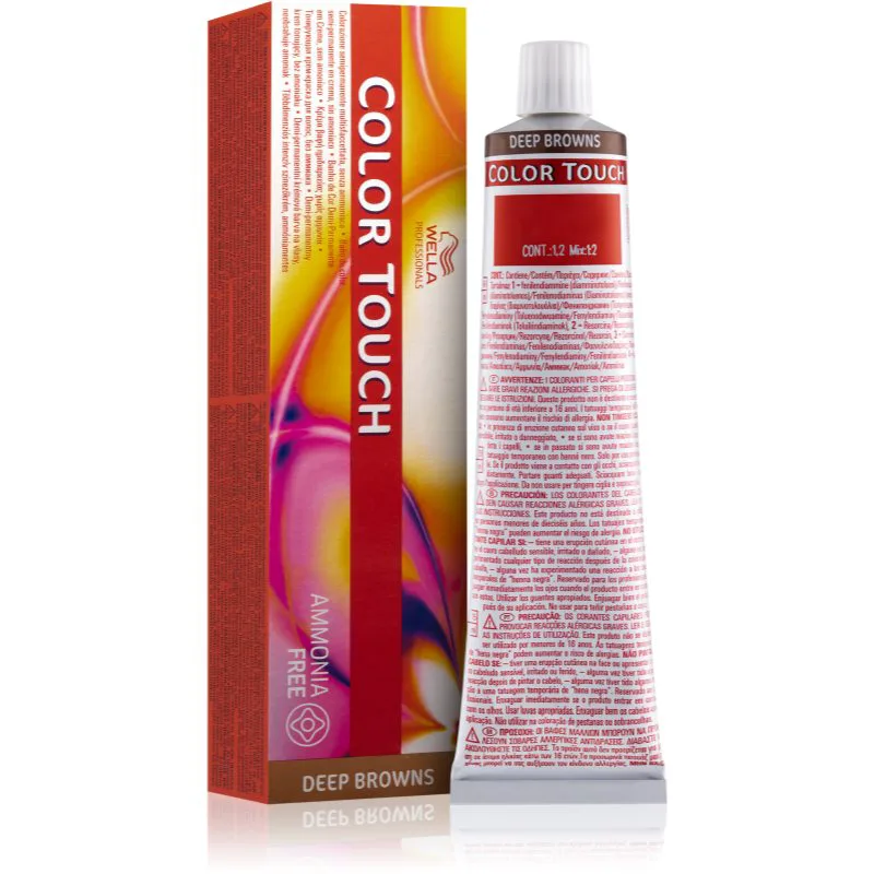 Wella Professionals Color Touch Deep Browns βαφή μαλλιών απόχρωση 5/75 60 ml