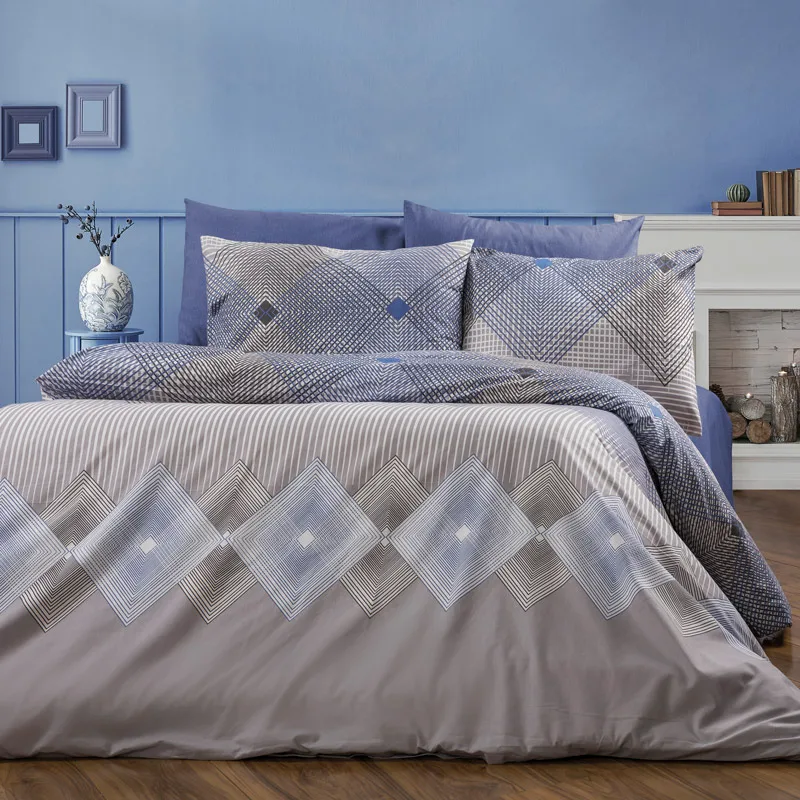 Σεντόνια Μονά Σετ Dimcol Kallirrhoe 604 Blue