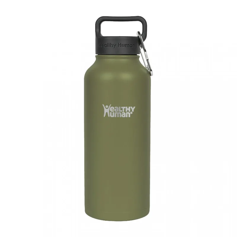 ΜΠΟΥΚΑΛΙ – ΘΕΡΜΟΣ ΑΠΟ ΑΝΟΞΕΙΔΩΤΟ ΑΤΣΑΛΙ HEALTHY HUMAN STEIN 32OZ OLIVE(HH-SOB45)