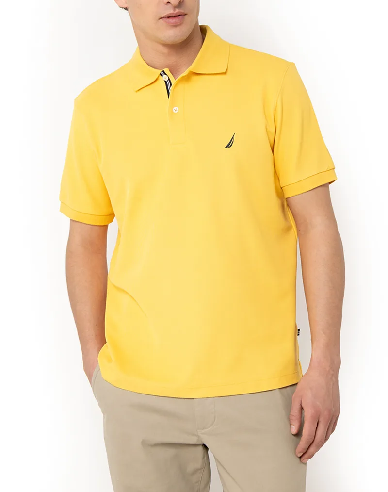 NAUTICA ΜΠΛΟΥΖΑ ΠΟΛΟ ΚΜ Cabin Polo Shirt 3NCN1CR0110-609 Yellow