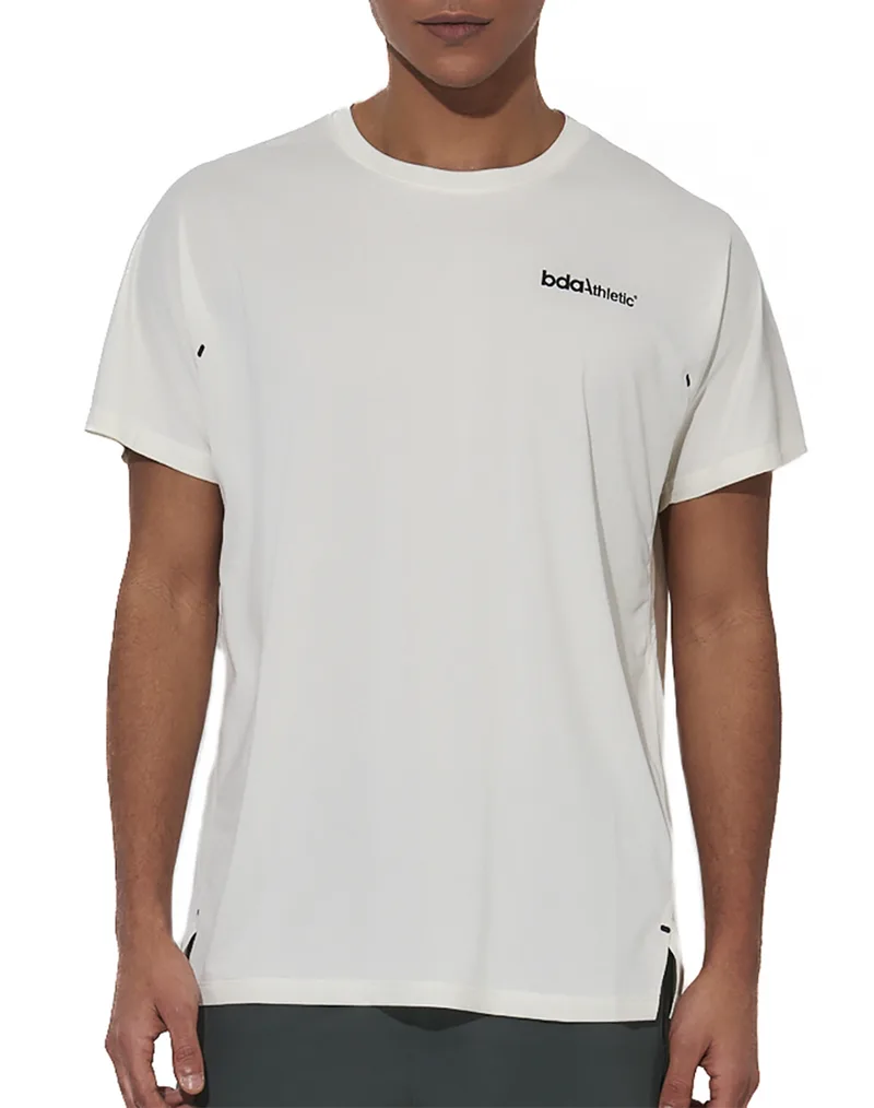 BODY ACTION MEN''S WORKOUT T-SHIRT 053620-01-STAR WHITE White