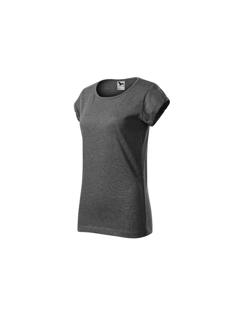 Malfini Ανδρικό Διαφημιστικό T-shirt Κοντομάνικο σε Μαύρο Χρώμα MLI-164M1
