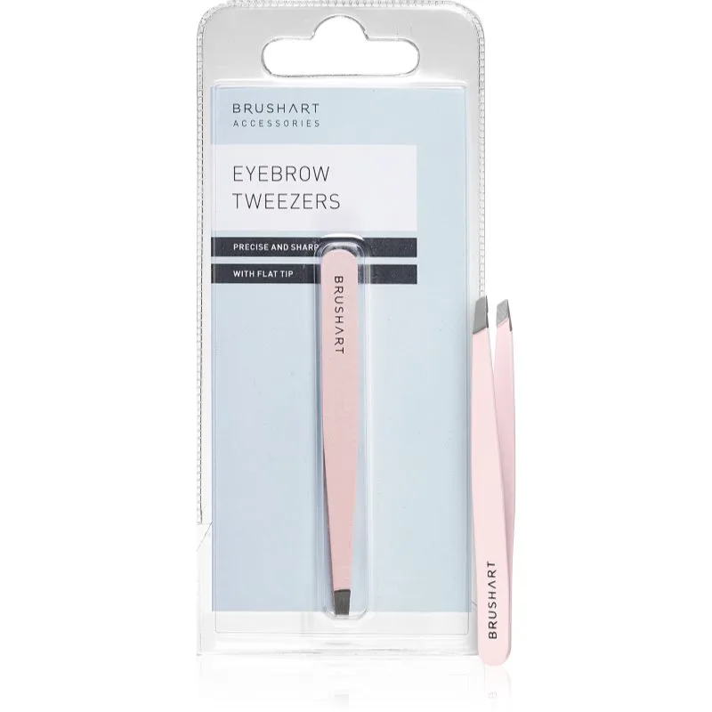 BrushArt Accessories Eyebrow tweezers τσιμπίδα Ροζ