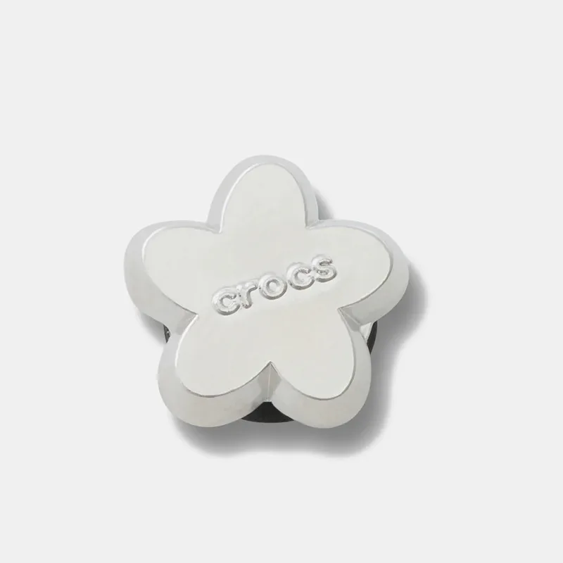 Crocs Silver Flower διακοσμητικό Jibbitz (9000262386_7386)