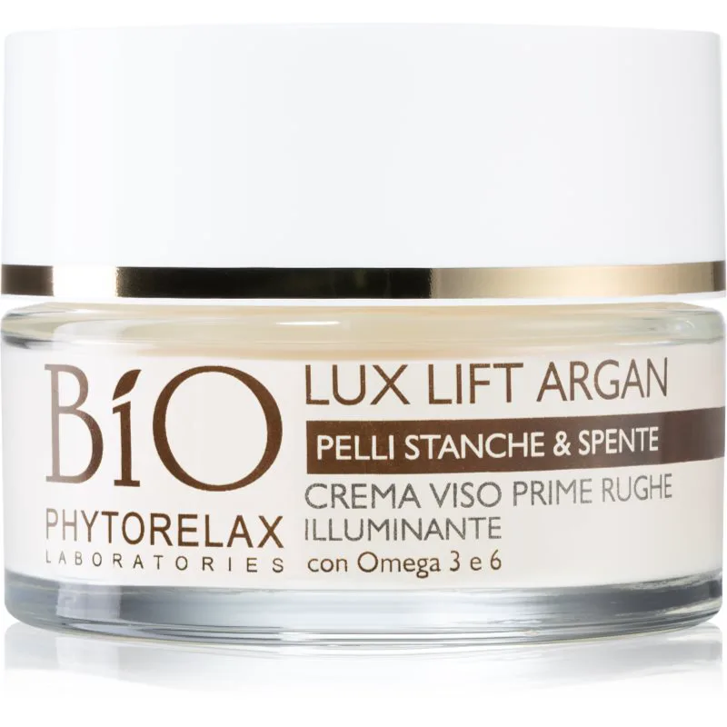 Phytorelax Laboratories Lux Lift Argan κρέμα φωτεινότητας για τις πρώτες ρυτίδες 50 ml