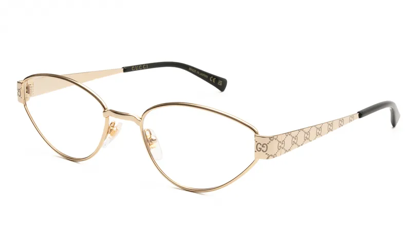 GUCCI ΣΚΕΛΕΤΟΣ ΟΡΑΣΕΩΣ GUCCI 1853O 001 5419 1853O Χρυσό