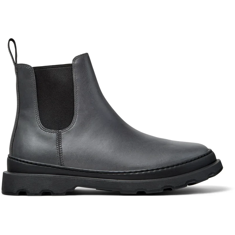 CAMPER Brutus+ - Μποτάκια Για Ανδρικα - Γκρι, Μέγεθος 46, Smooth leather
