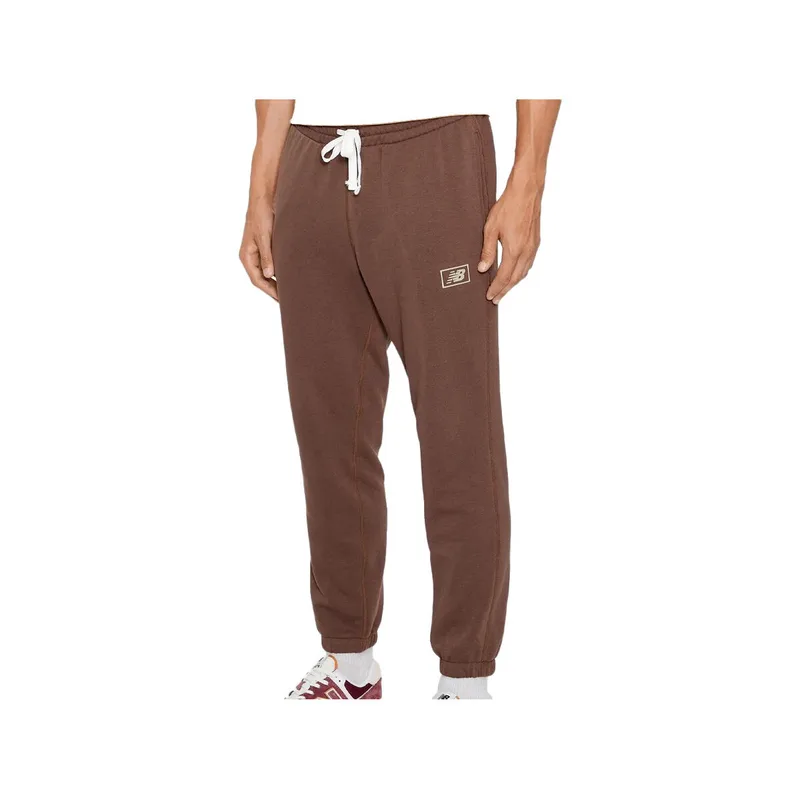 Φόρμες New Balance Jogging 100% coton marron