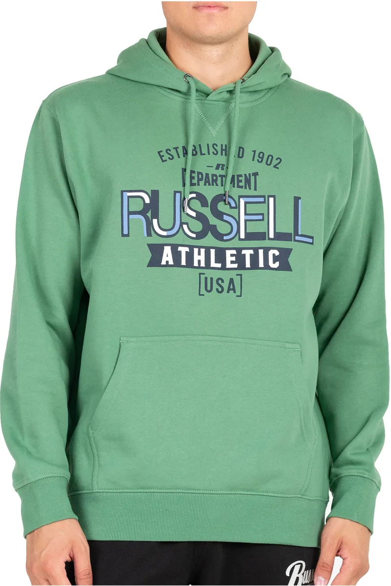 Μπλούζα Μακρυμάνικη Russell Athletic Established 1902 - Pullover Hoody A2022-2-234I7 Ανδρικό
