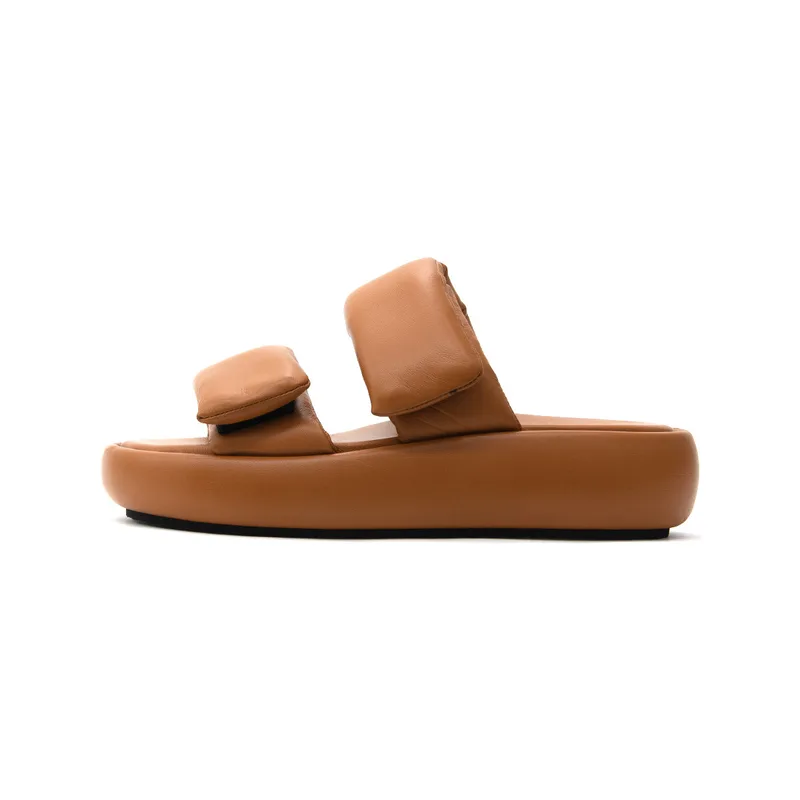Σανδάλια με πλατφόρμα Makris FLATFORM SANDALS WOMEN