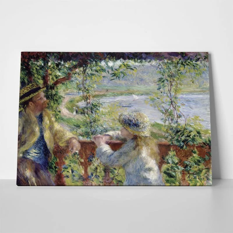 Πινακας σε καμβά RENOIR - BY THE WATER