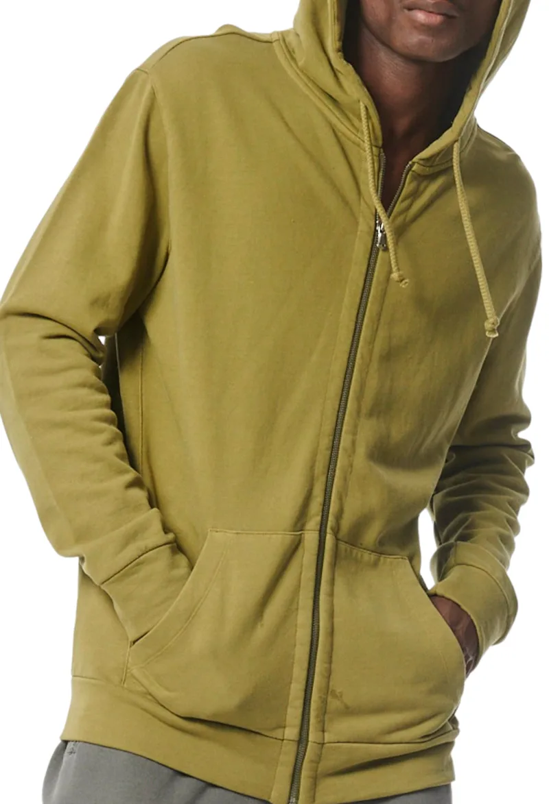 Ζακέτα Body Action Over-dyed Full Zip Hoodie 073325-07E Ανδρικό