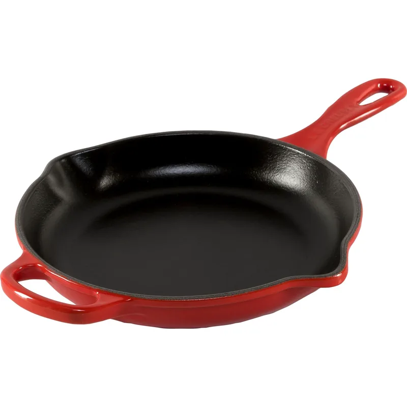 Τηγάνι Σερβιρίσματος & Μαγειρέματος Le Creuset από Χυτοσίδηρο Κερασί Κόκκινο 23 εκ.