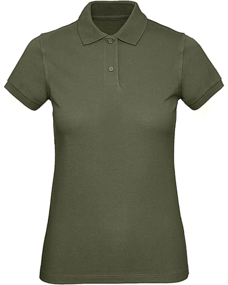 Γυναικειο Μπλουζακι Polο Inspire Organic B & C PW440 Urban Khaki