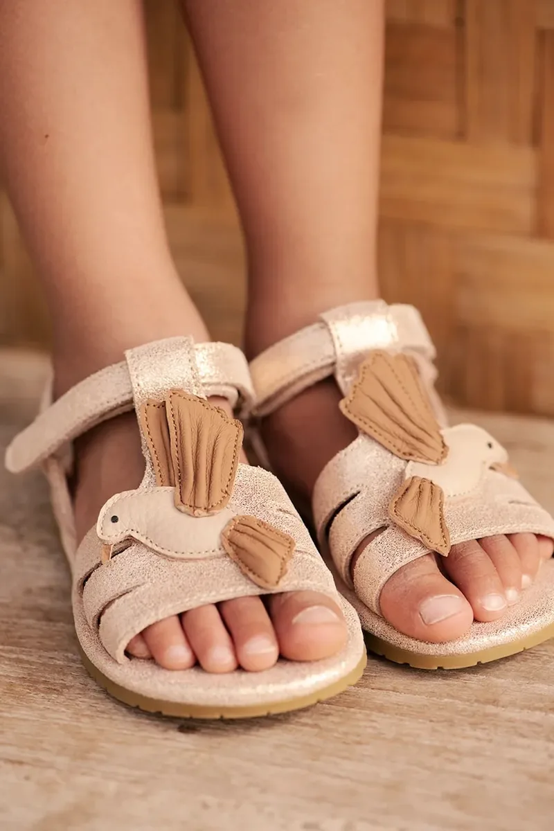 Παιδικά δερμάτινα σανδάλια Donsje Iles Sky Sandals Hummingbird