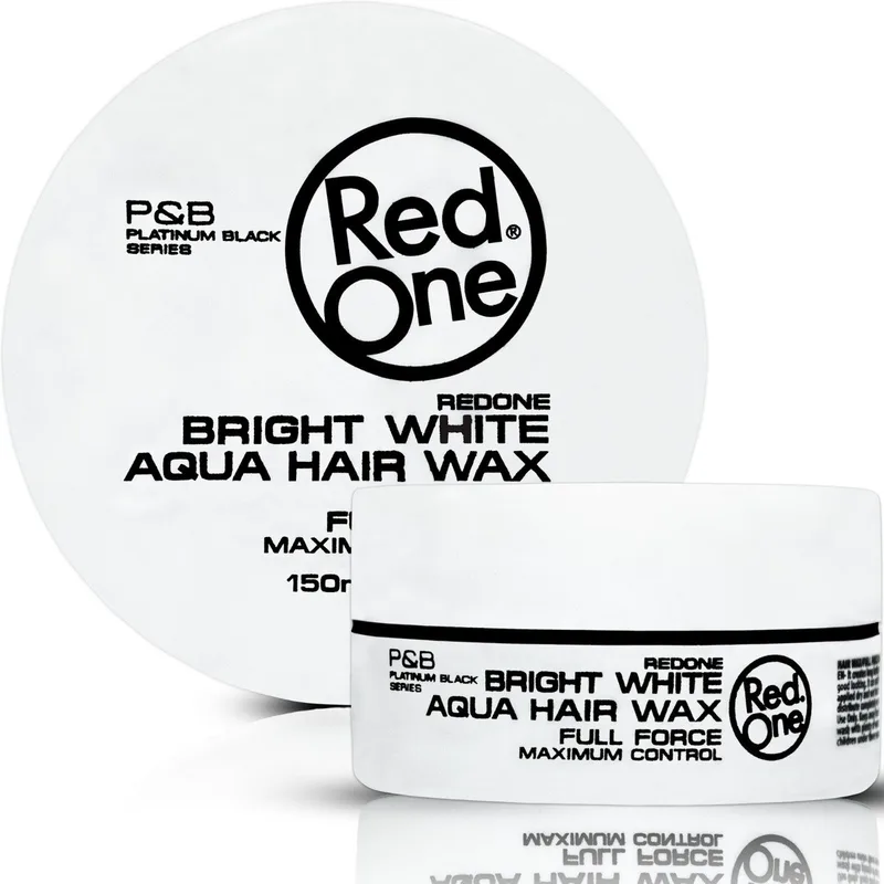RedOne Aqua Hair Wax - Bright White (150ml)