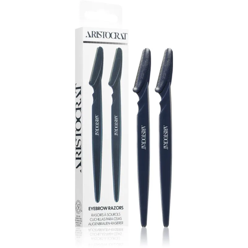 Aristocrat Eyebrow Razors ξυράφι Για τα φρύδια 2 τμχ
