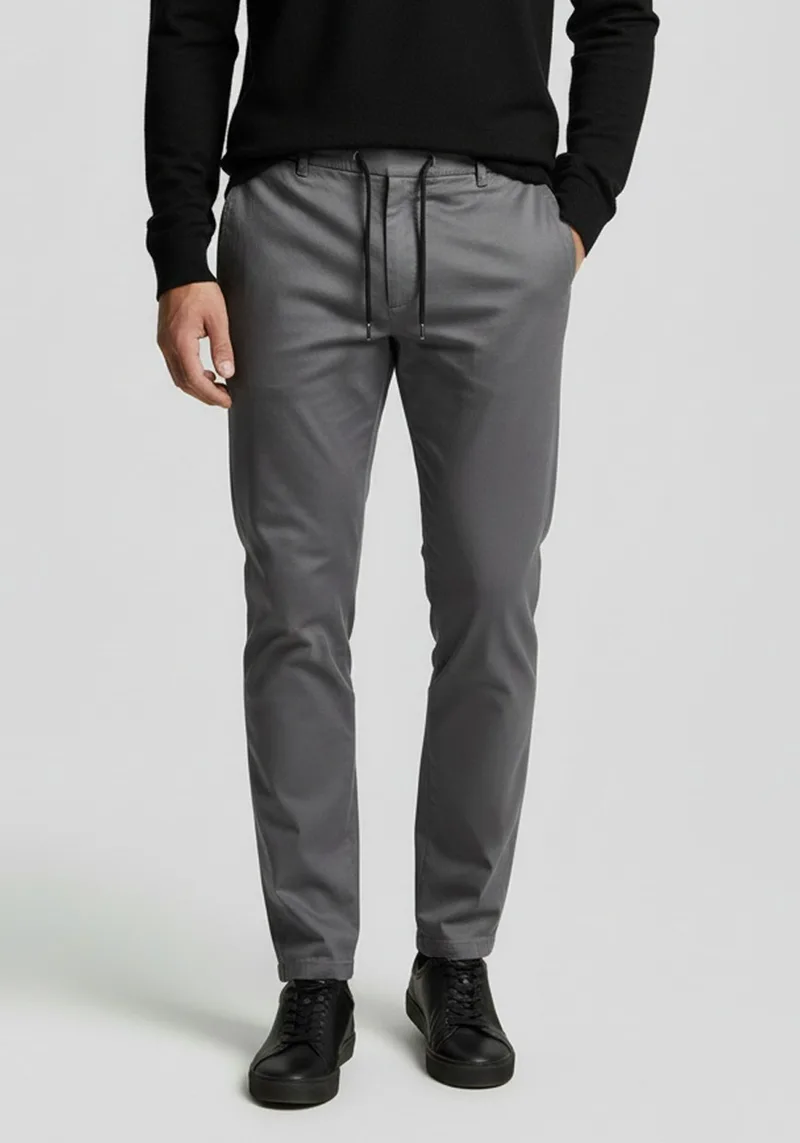 Hamaki Ho Παντελόνι της σειράς Chino - PSI1803H GR Grey