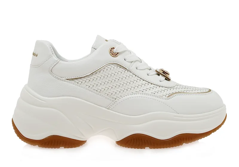 Γυναικεία Sneakers Renato Garini 2360-61RG36 Λευκό Πλεκτό W119R636343M