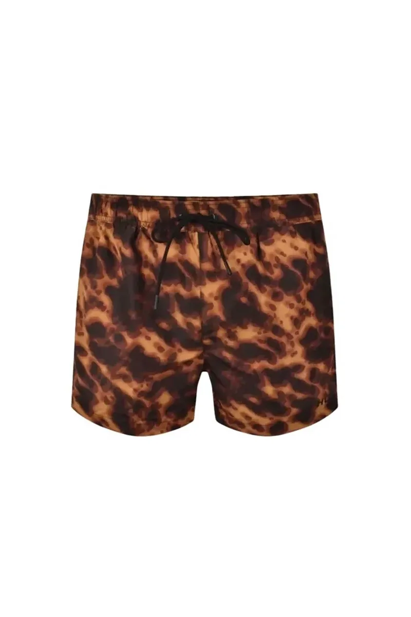 Hugo Boss ανδρικό μαγιό με animal print "Kaleo" - 50561232 Καφέ