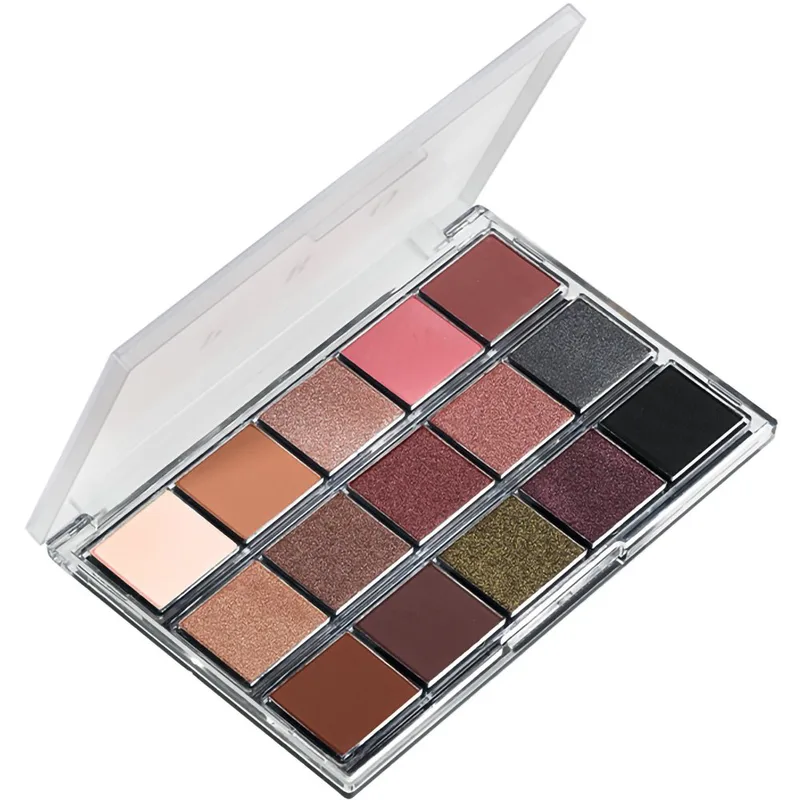 Mon Reve Pro Eyeshadow Palette Παλέτα Σκιών με 15 Αποχρώσεις σε Γήινες, Ματ & Μεταλλικές Υφές με Εντυπωσιακή Χρωματική Απόδοση & Επαγγελματικό Αποτέλεσμα 1 Τεμάχιο - Vol 02