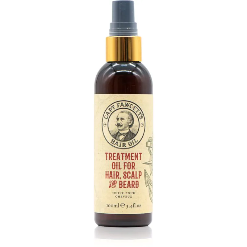 Captain Fawcett Hair Oil δυναμωτικό λαδάκι για τα μαλλιά για άντρες 100 ml