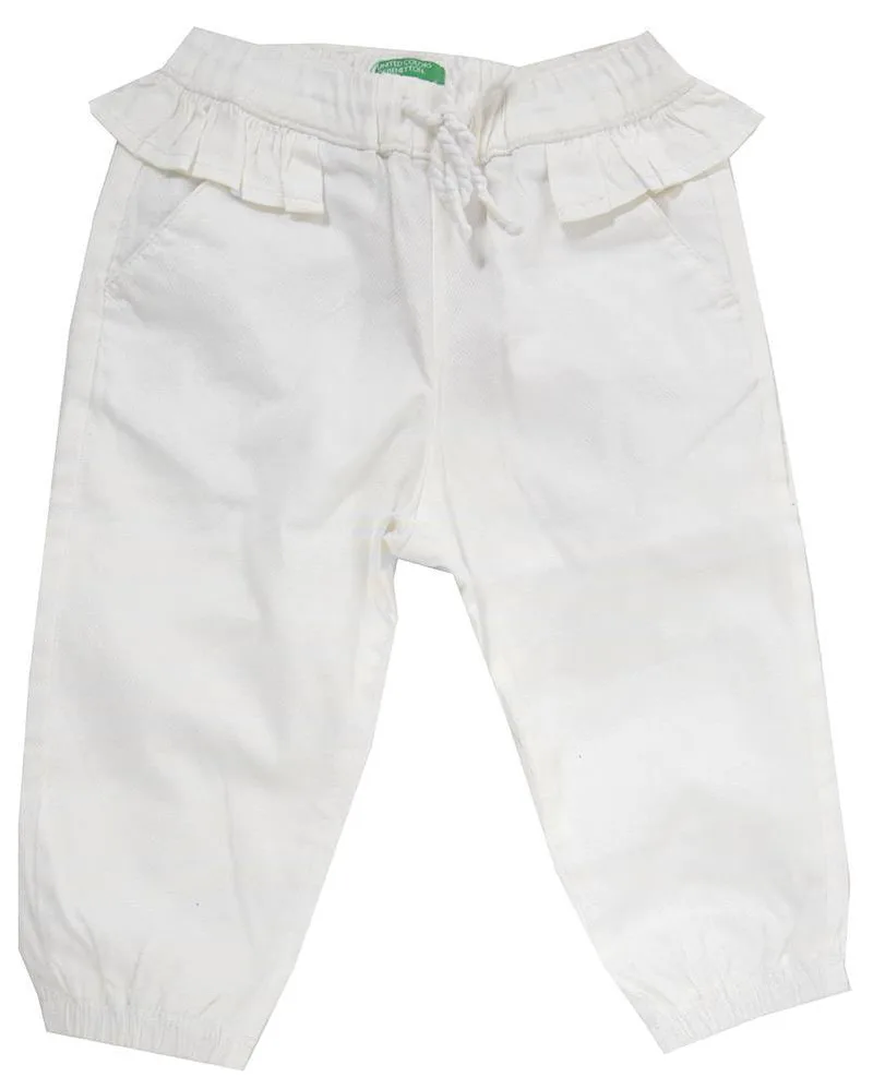 ΠΑΝΤΕΛΟΝΙ BENETTON CA ΛΕΥΚΟ (110 CM)-(4-5 ΕΤΩΝ)