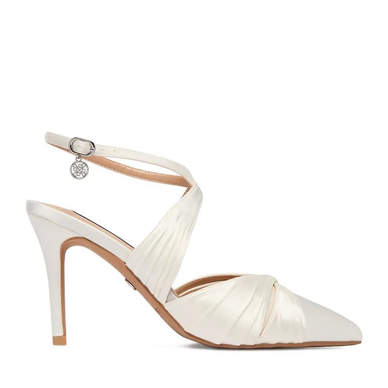Γόβες Nine West CEO-259-73 02 Κρεμ