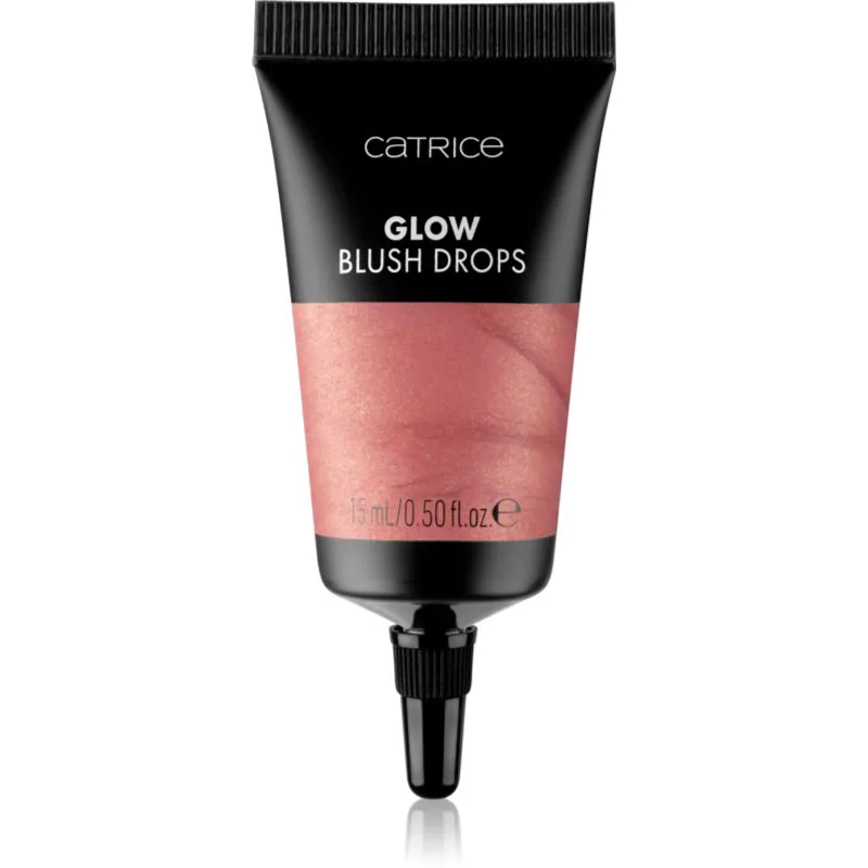 Catrice Glow Blush Drops υγρό ρουζ απόχρωση 010 Coral Touch 15 ml