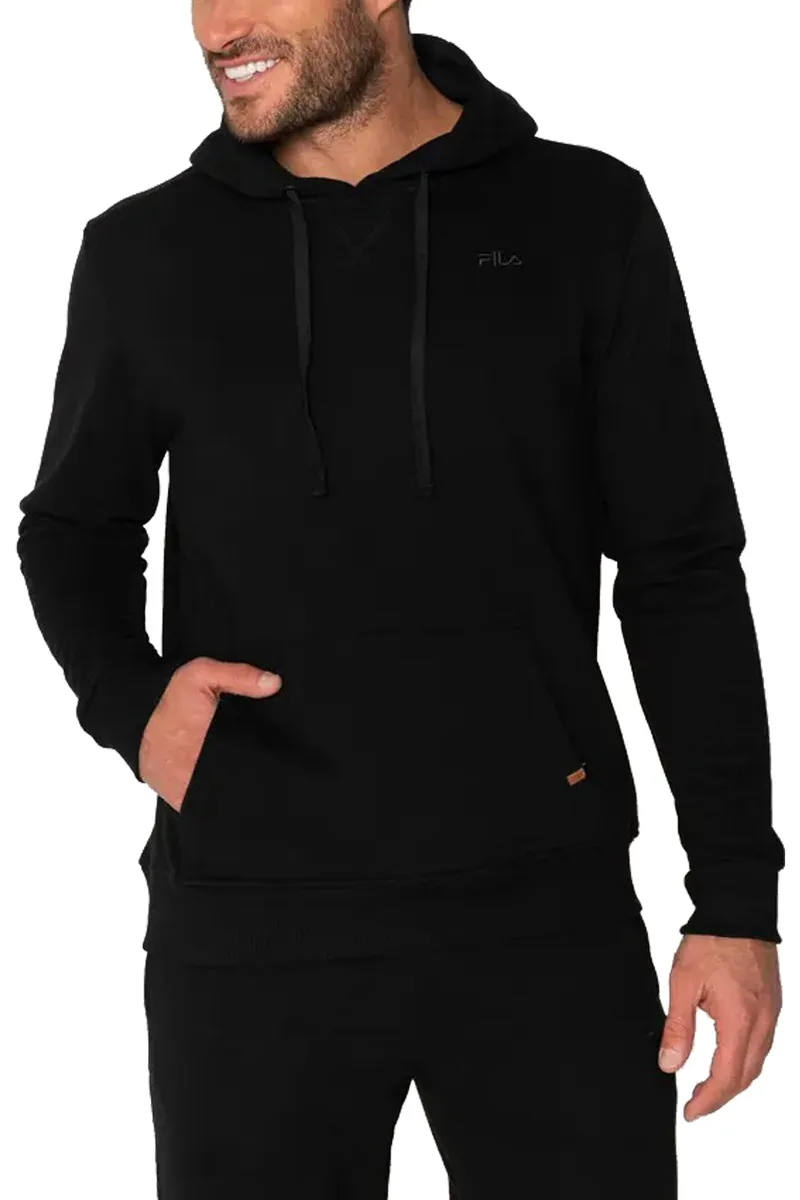 Μπλούζα Μακρυμάνικη Fila Hdd Sweat APJC0011-BLACK Ανδρικό
