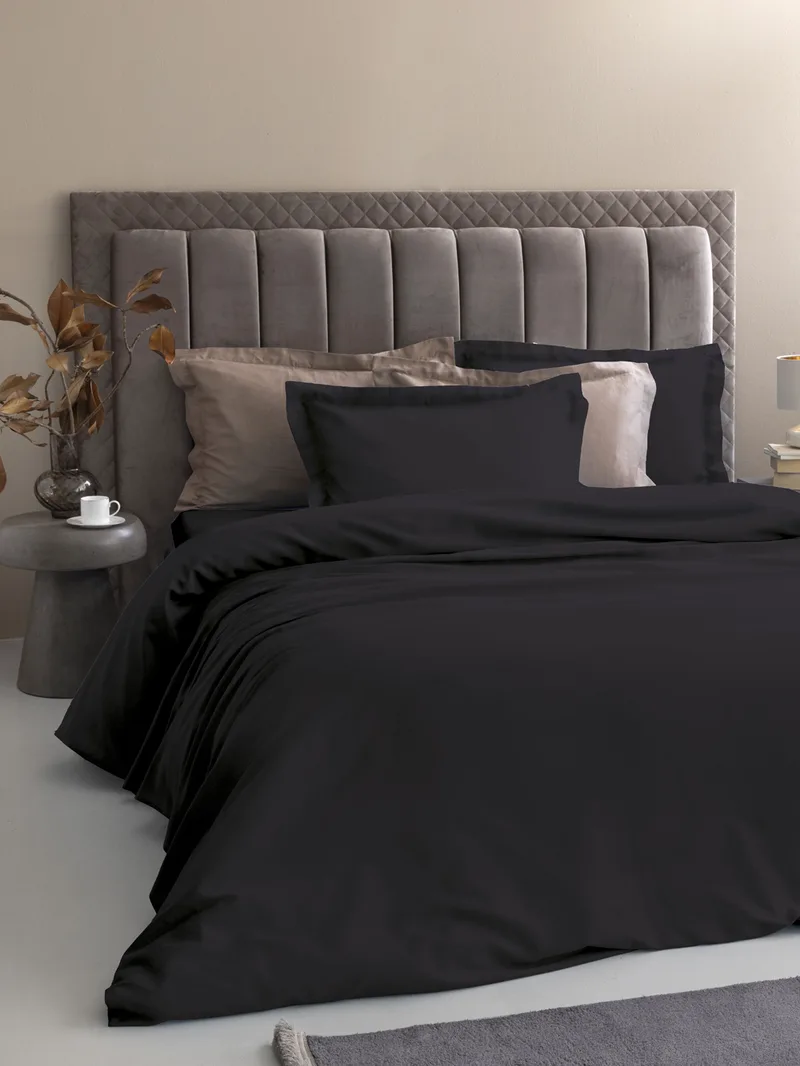 Σετ King Size Σεντόνια 285x270 Posh Sateen BLACK - Palamaiki