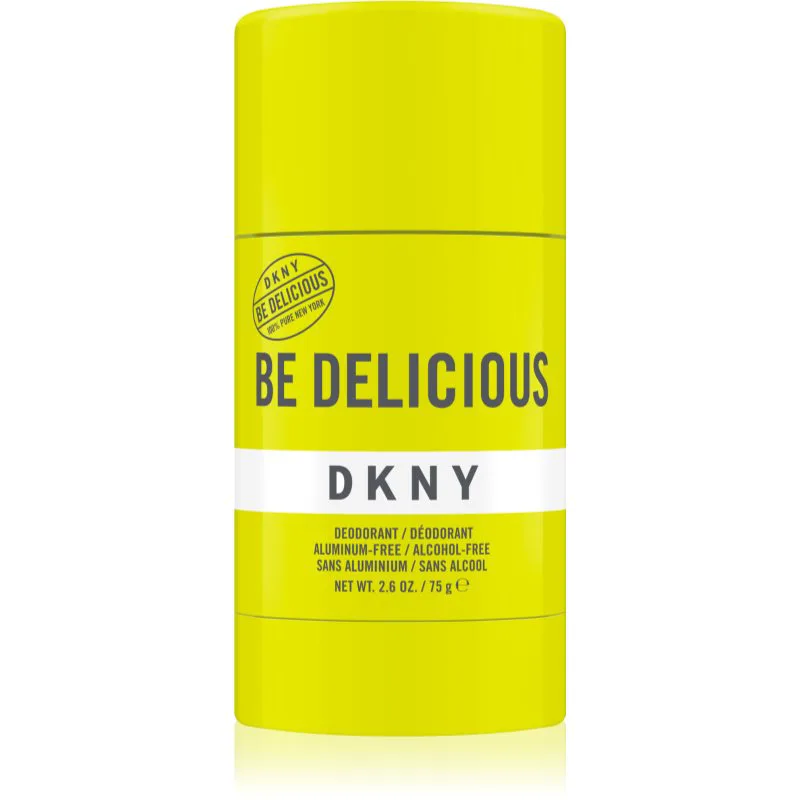 DKNY Be Delicious Aluminum Free Deodorant στερεό αποσμητικό χωρίς αλουμίνιο 75 γρ