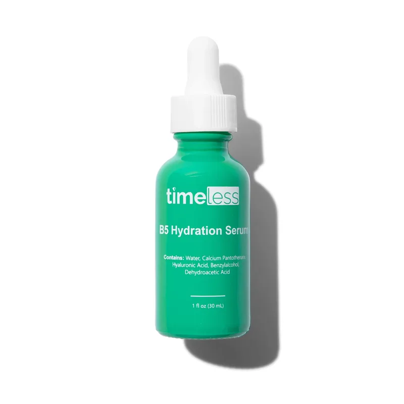 Timeless Skin Care Vitamin B5 + Hyaluronic Acid Serum Ορός προσώπου 30ml
