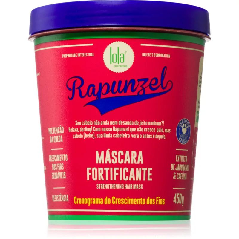 Lola Cosmetics Rapunzel Máscara μάσκα για ανάπτυξη μαλλιών και ενίσχυση ριζών 450 γρ