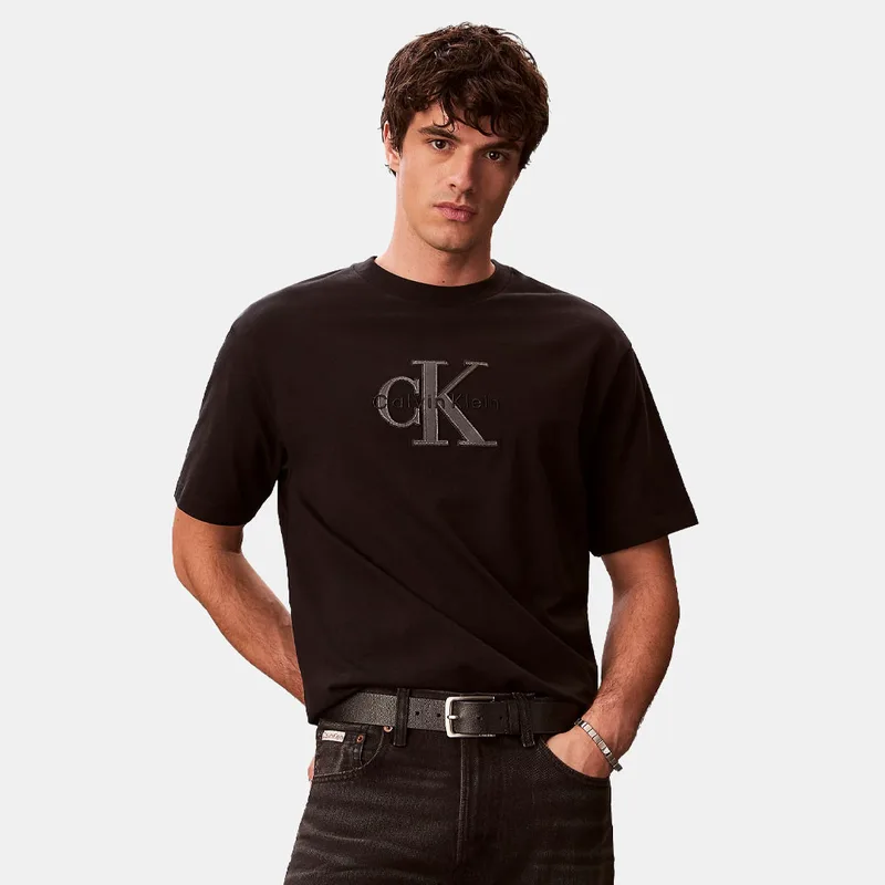 Calvin Klein 16S Elevated Monologo Ανδρικό T-Shirt (9000271188_1469)