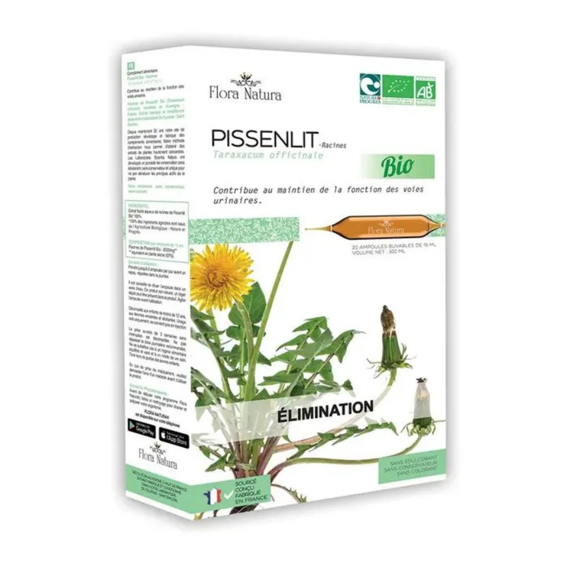Flora Natura Dandelion root Bio Elimination 20 vials