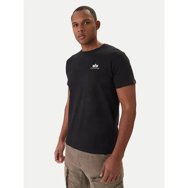 Alpha Industries T-Shirt Basic 188505 Μαύρο Regular Fit