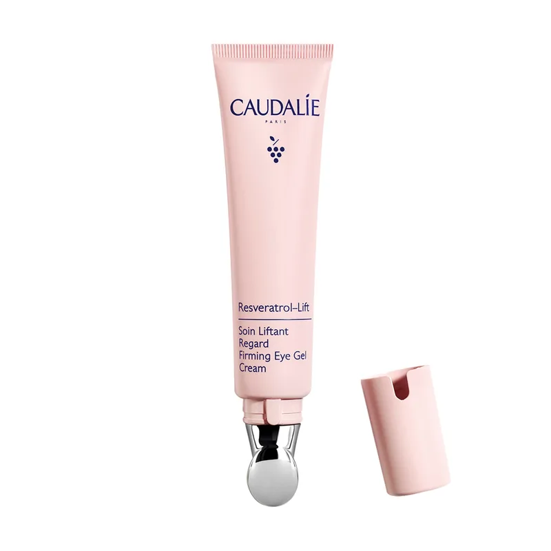Caudalie Resveratrol-Lift Firming Eye Gel-Cream Κρέμα-Τζελ Ματιών Κατά των Οιδημάτων με Υαλουρονικό Οξύ & Ρεσβερατρόλη 15ml