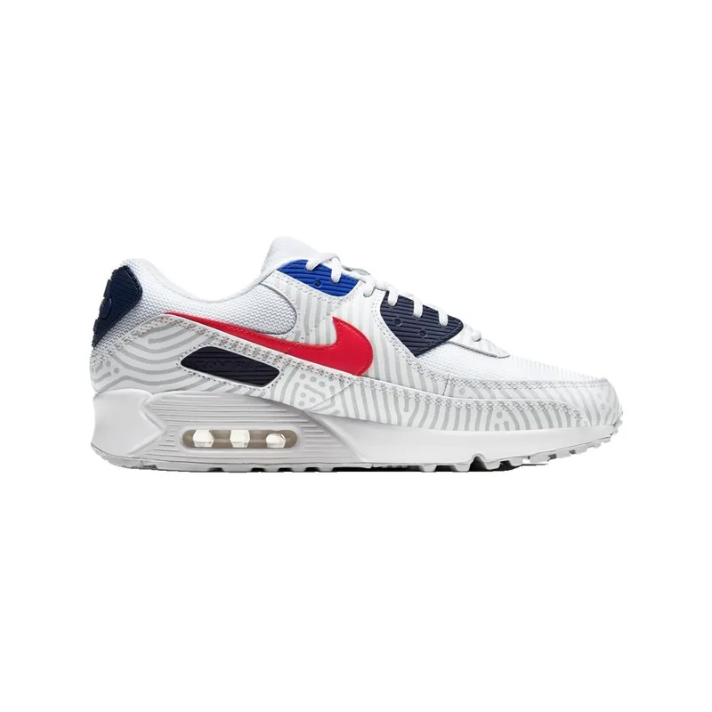 Sneakers Nike Baskets Air Max 90 cuir, maille