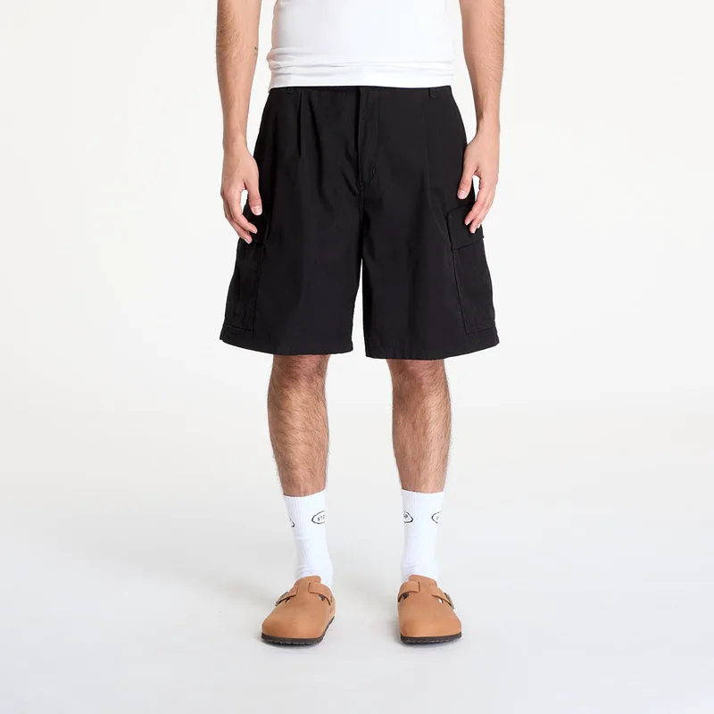 Σορτς Carhartt WIP Cole Cargo Short Black Rinsed 33