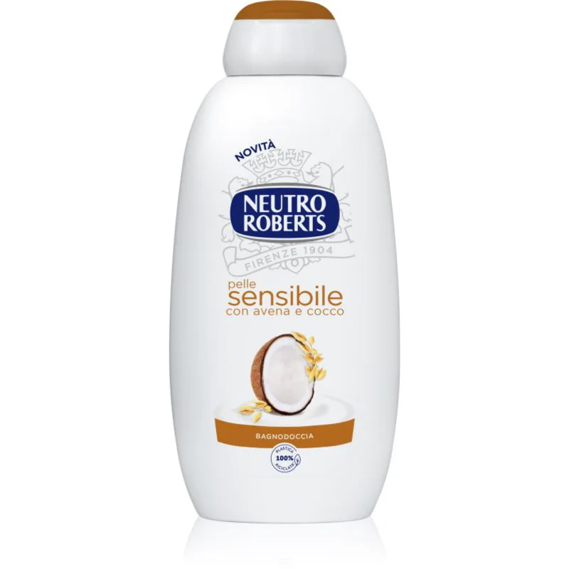 Neutro Roberts Avena e Cocco τζελ για ντους με θρεπτικό αποτέλεσμα 600 ml
