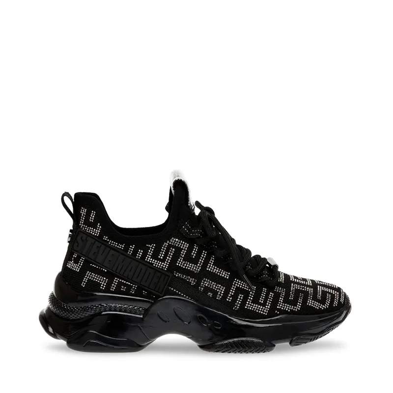 Γυναικεία Sneakers Steve Madden Maxout SM11002264-04004-915 Μαύρο/Ασημί