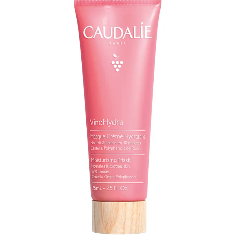 Caudalie VinoHydra Moisturizing Mask Ενυδατική Μάσκα Προσώπου για Θρέψη & Ανακούφιση στις Ξηρές ή Αφυδατωμένες Επιδερμίδες 75ml