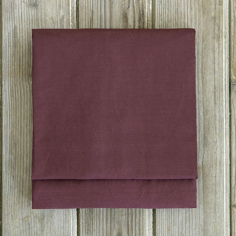 Σεντόνι Μεμονωμένο King Size 270X280 Nima Unicolors Deep Bordeaux Χωρίς Λάστιχο (270x280)