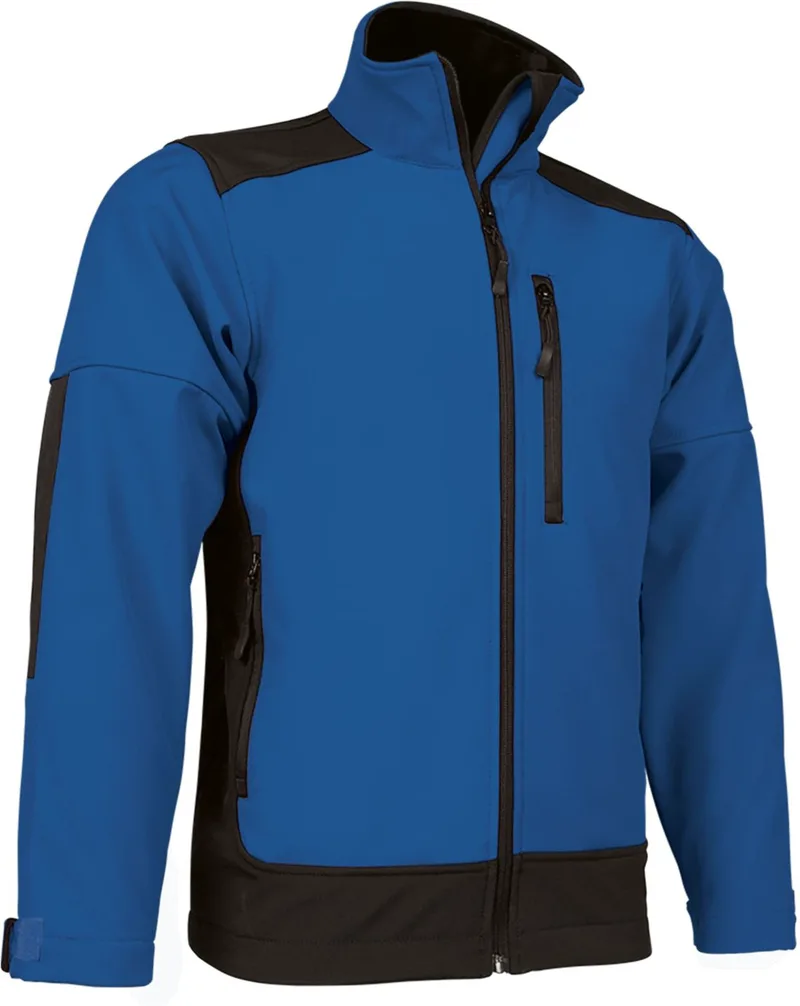 Μπουφάν Softshell SAPONI Valento CQVASAPYN Royal Blue-Black