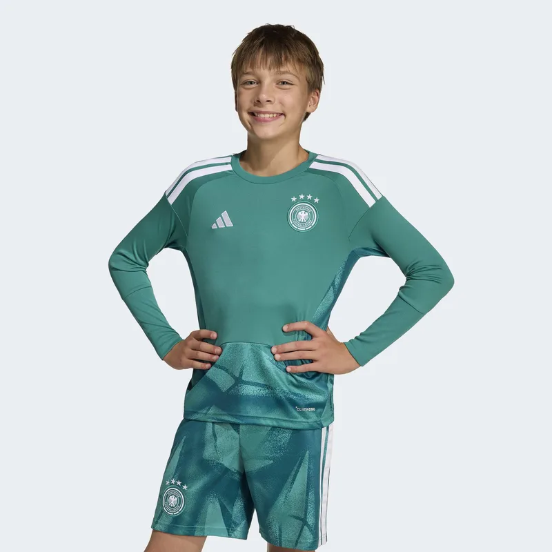 adidas Εθνική Γερμανίας 2026 Home Goalkeeper Παιδική Μπλούζα με Μακρύ Μανίκι (9000263708_85153)