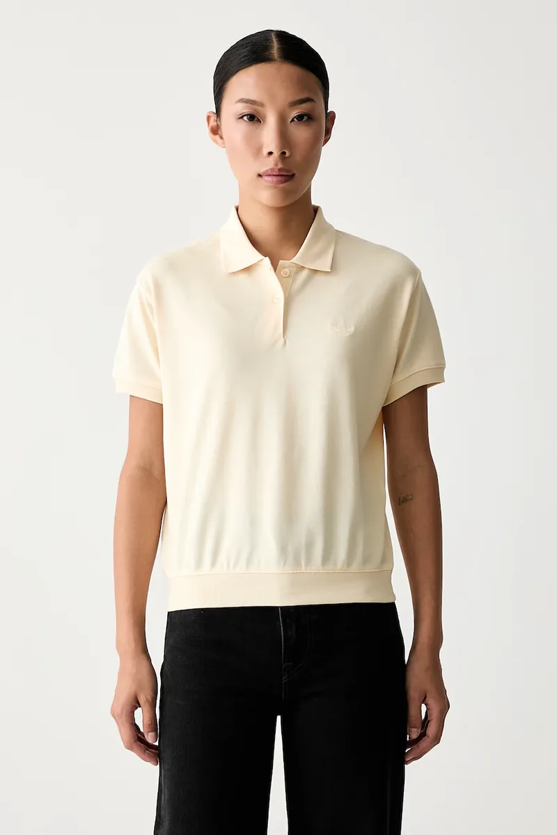 adidas Originals πόλο γυναικείο με βαμβάκι