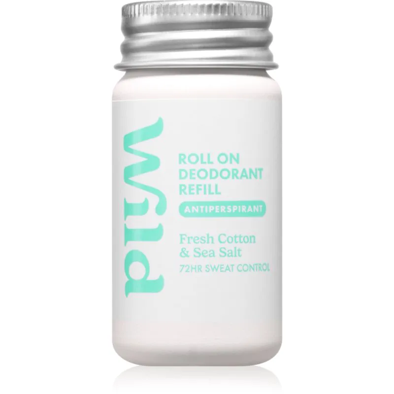 Wild Fresh Cotton & Sea Salt Refill Αποσμητικό roll-on ανταλλακτικό 50 ml