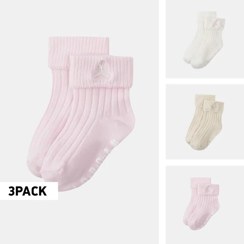 Jordan Essential 3-Pack Βρεφικές Κάλτσες (9000245311_37499)